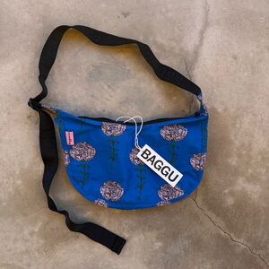 RARE boygenius x BAGGU Crescent Bag NWT